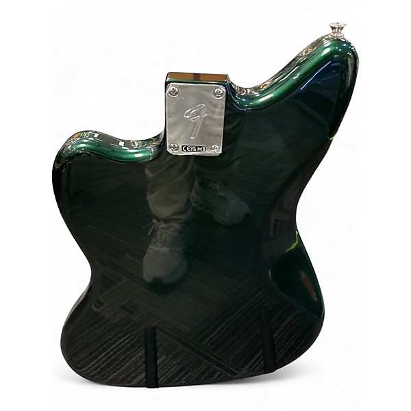 Used Fender Modern Player Jazzmaster Metallic Green Solid Body Electric Guitar