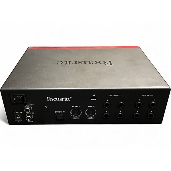 Used Focusrite Clarett 4Pre Audio Interface
