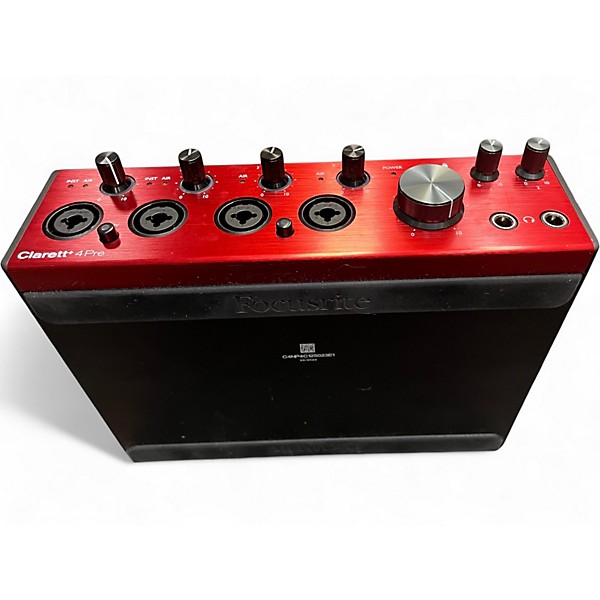 Used Focusrite Clarett 4Pre Audio Interface