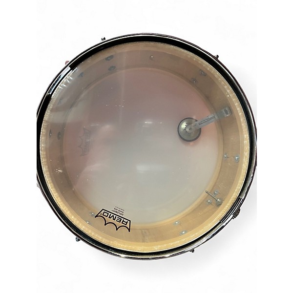 Used 1970s Pearl 14in President Series Silver Oyster Pearl Drum