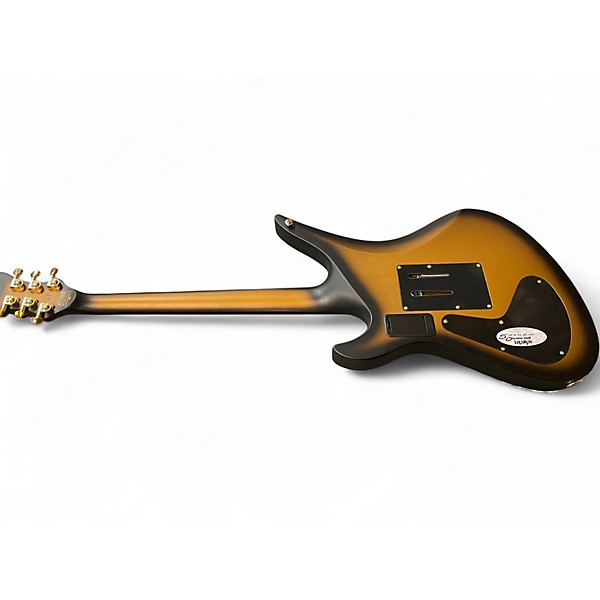 Used Schecter SYNYSTER GATES SIGNATURE GOLD Solid Body Electric Guitar