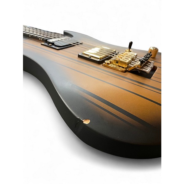 Used Schecter SYNYSTER GATES SIGNATURE GOLD Solid Body Electric Guitar