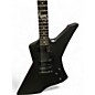 Used ESP LTD James Hetfield Snakebyte Satin Black Solid Body Electric Guitar