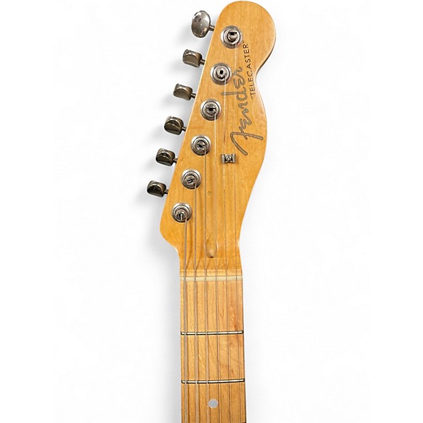 Used Fender 1952 American Vintage Telecaster Black and White Solid Body Electric Guitar