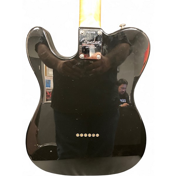 Used Fender 1952 American Vintage Telecaster Black and White Solid Body Electric Guitar