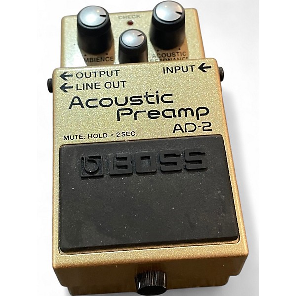 Used BOSS AD2 Acoustic Preamp Guitar Preamp