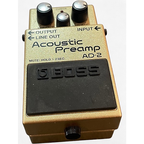 Used BOSS AD2 Acoustic Preamp Guitar Preamp