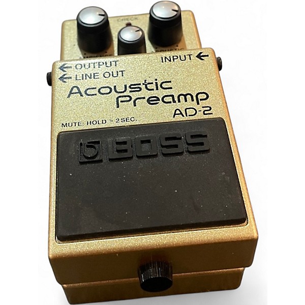 Used BOSS AD2 Acoustic Preamp Guitar Preamp