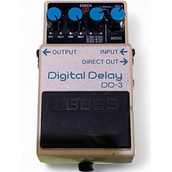 Used BOSS DD3 Digital Delay Effect Pedal