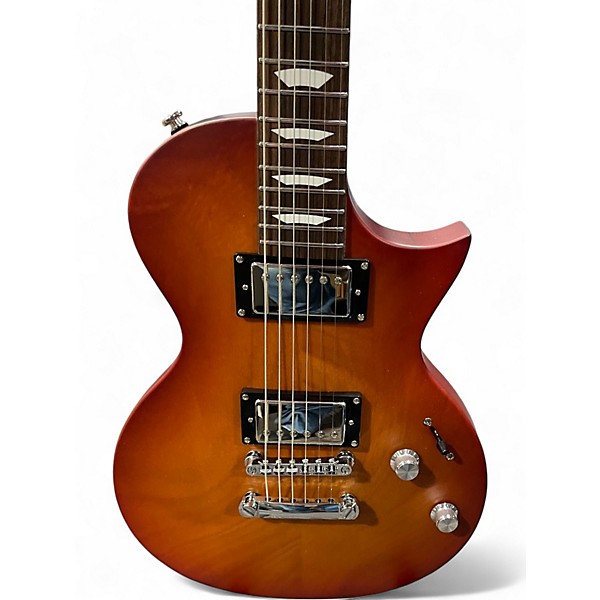 Used Eart LP610 THIN Honey Burst Solid Body Electric Guitar