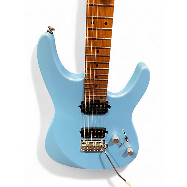 Used Eart Guitars DMX10 Blue Solid Body Electric Guitar