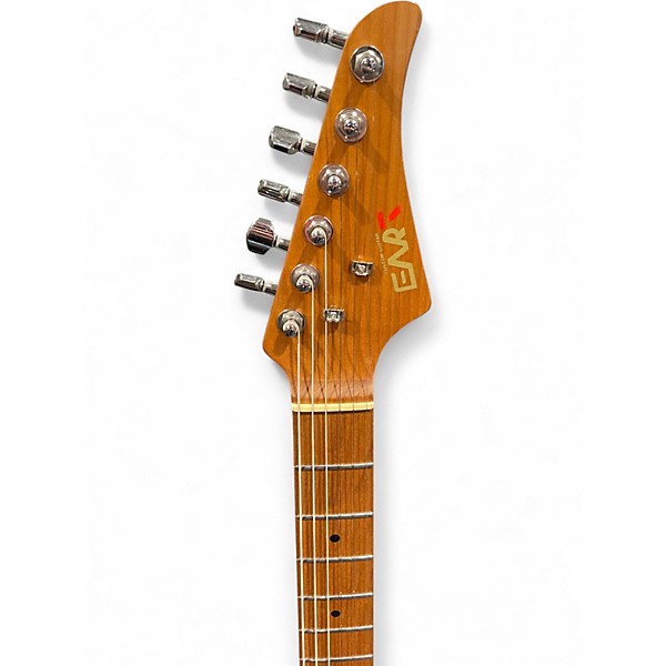 Used Eart Guitars DMX10 Blue Solid Body Electric Guitar