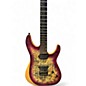 Used Schecter Guitar Research Diamond Series Reaper 6 SATIN AURORA BURST Solid Body Electric Guitar