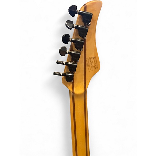 Used Schecter Guitar Research Diamond Series Reaper 6 SATIN AURORA BURST Solid Body Electric Guitar