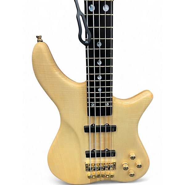 Used Warwick Katana Nt5 Natural Electric Bass Guitar