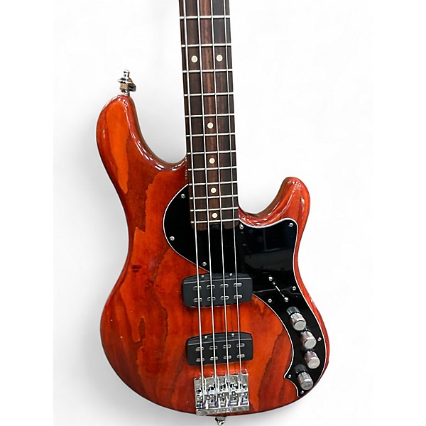 Used 2013 Fender American Deluxe Dimension Bass IV HH CAYENNE BURST Electric Bass Guitar