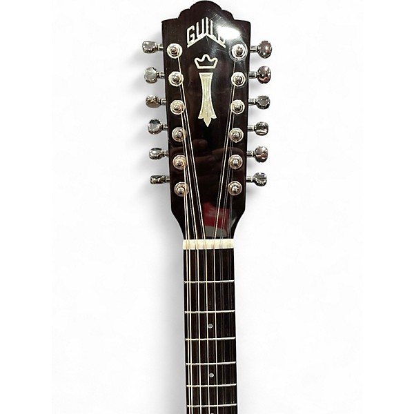 Used Guild Gad Series F-1512 Natural 12 String Acoustic Guitar