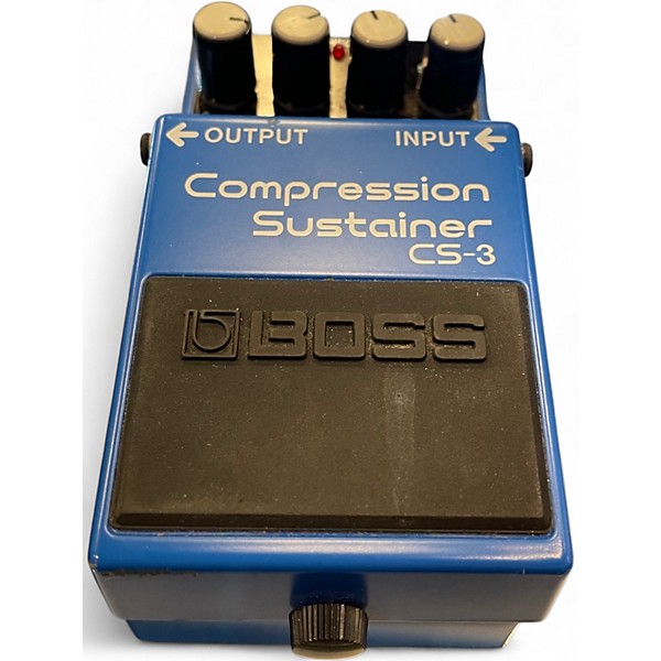 Used BOSS CS3 Compressor Sustainer Effect Pedal