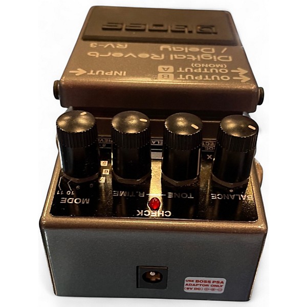 Used BOSS RV3 Digital Reverb Delay Effect Pedal