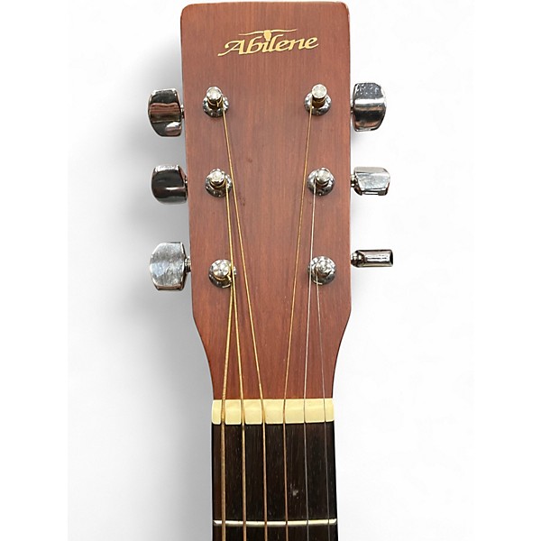 Used Abilene AW-15 Natural Acoustic Guitar
