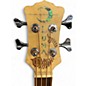 Used Luna Henna Paradise Bass Natural Acoustic Bass Guitar