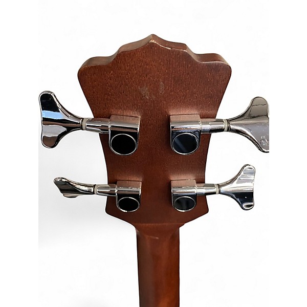 Used Luna Henna Paradise Bass Natural Acoustic Bass Guitar