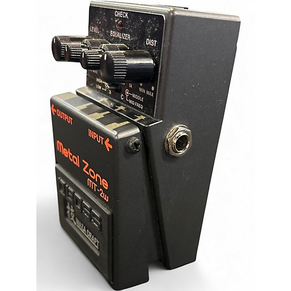 Used BOSS MT2W Metal Zone Waza Craft Effect Pedal