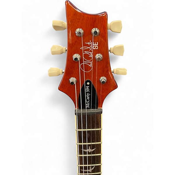 Used PRS SE Singlecut McCarty 594 McCarty Amber Solid Body Electric Guitar