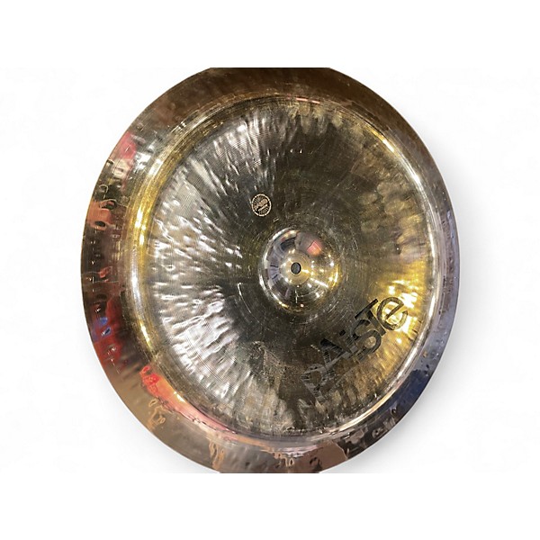 Used Paiste 18in Twenty Custom Collection Metal China Brilliant Cymbal