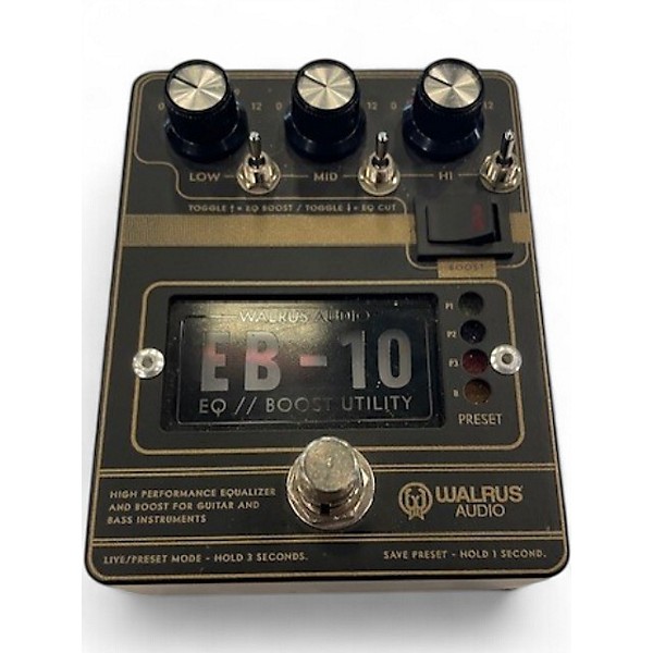 Used Walrus Audio EB10 Guitar Preamp
