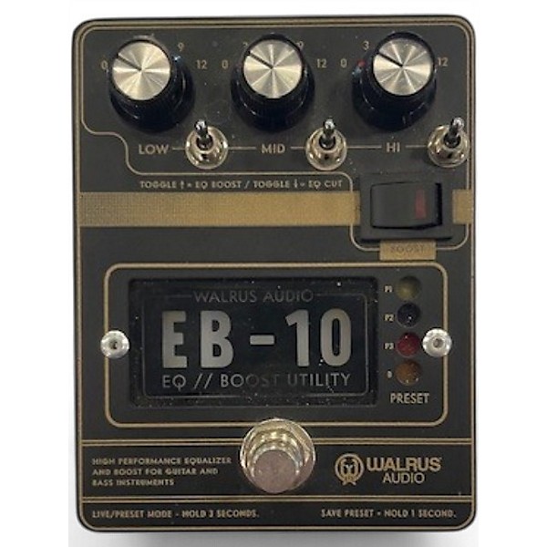 Used Walrus Audio EB10 Guitar Preamp