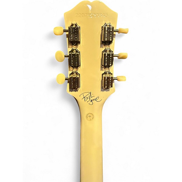 Used Epiphone BILLIE JOE ARMSTRONG JUNIOR Alpine White Solid Body Electric Guitar