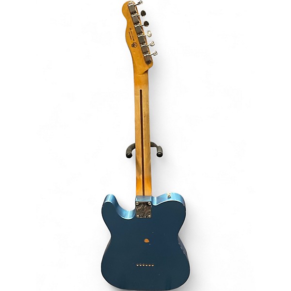 Used Fender Vintera 50s Telecaster Road Worn Electron Blue Metallic Solid Body Electric Guitar