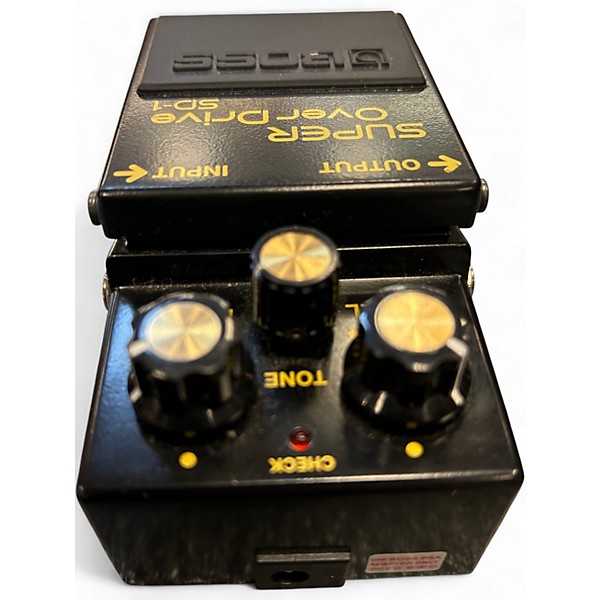 Used BOSS SD1 SUPER OVERDRIVE LIMITED EDITION Effect Pedal