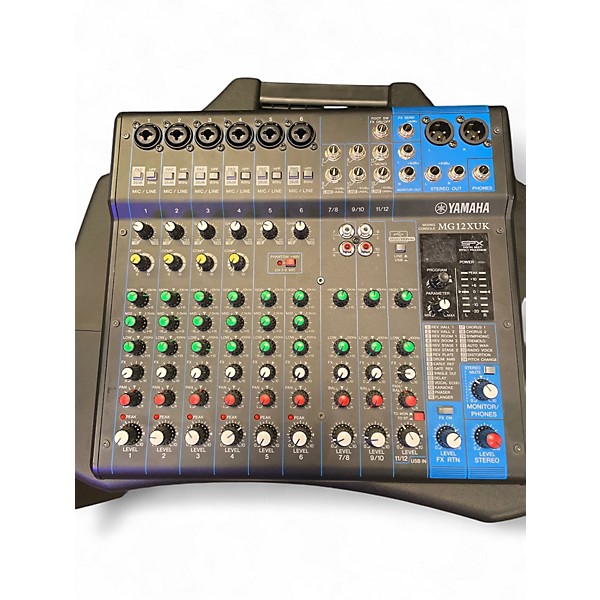 Used Yamaha MG12XUK Unpowered Mixer
