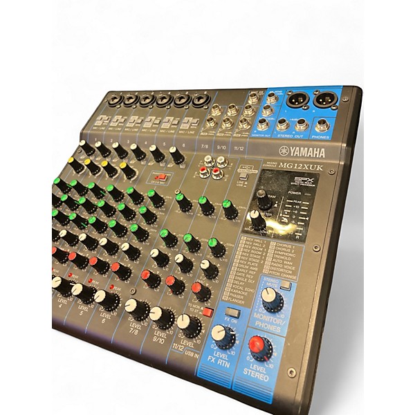 Used Yamaha MG12XUK Unpowered Mixer