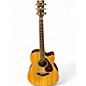 Used Yamaha FGX730SC Natural Acoustic Electric Guitar thumbnail