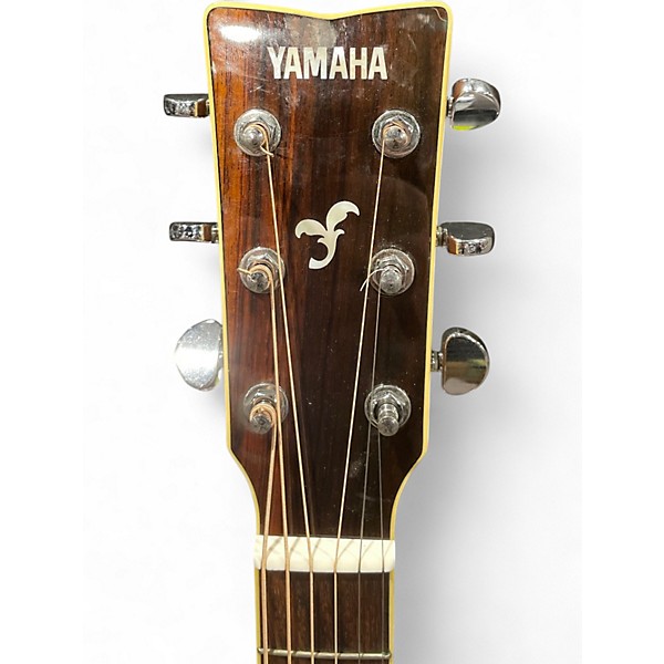 Used Yamaha FGX730SC Natural Acoustic Electric Guitar