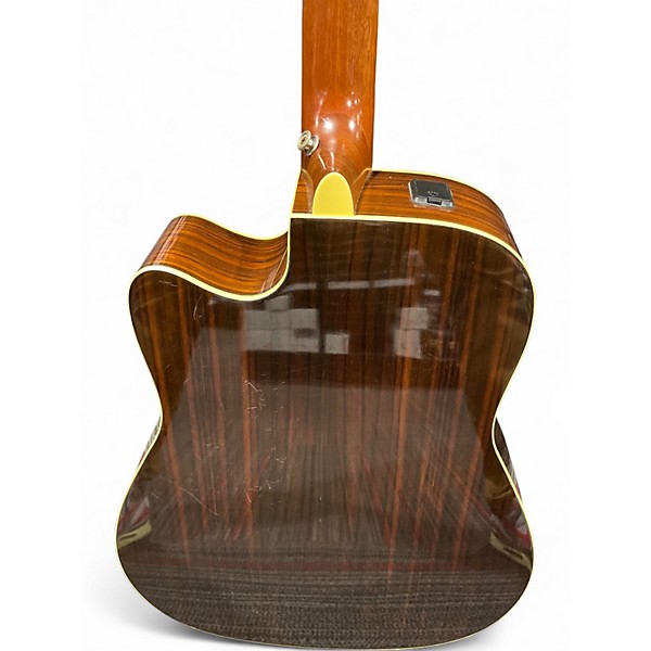 Used Yamaha FGX730SC Natural Acoustic Electric Guitar