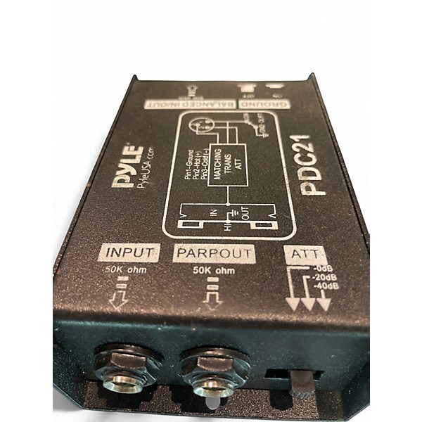 Used Pyle PCD21 Direct Box