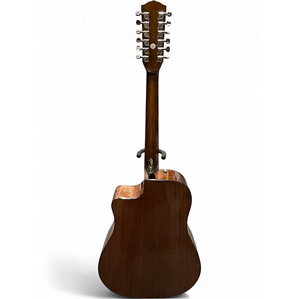 Used Fender CD60SCE 12 Natural 12 String Acoustic Electric Guitar