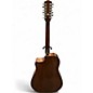 Used Fender CD60SCE 12 Natural 12 String Acoustic Electric Guitar