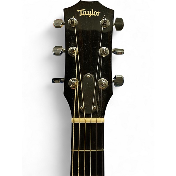 Used Taylor 214CE Deluxe Black Acoustic Electric Guitar