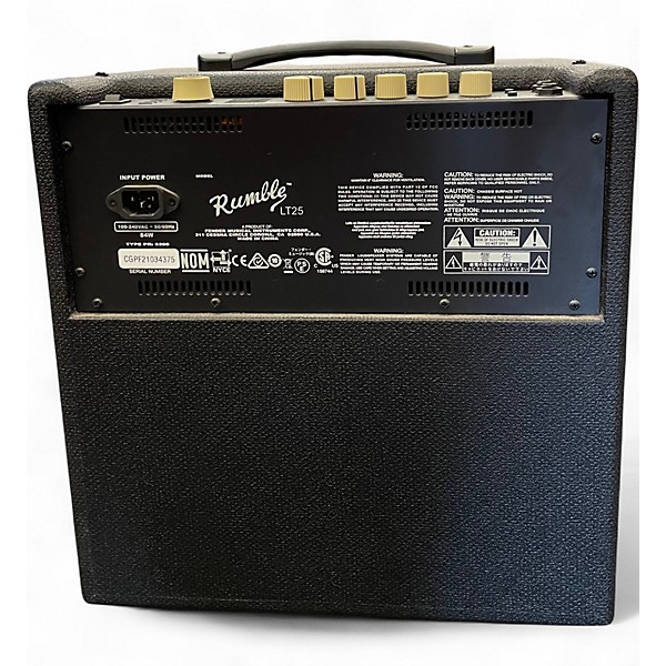 Used Fender RUMBLE LT25 Bass Combo Amp