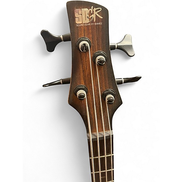 Used Ibanez sr600e Antique Brown Stained Burst Electric Bass Guitar