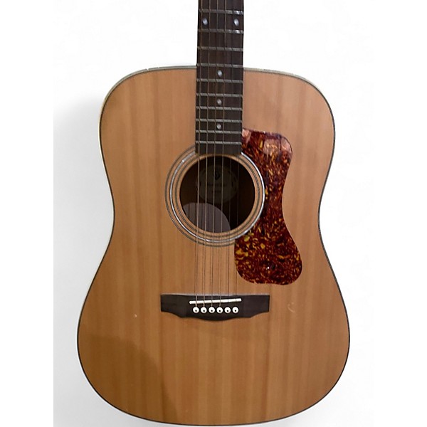 Used Guild D240E Natural Acoustic Electric Guitar