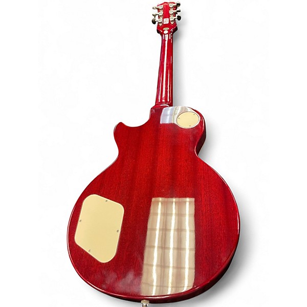 Used Epiphone Les Paul Standard Pro 2 Tone Sunburst Solid Body Electric Guitar