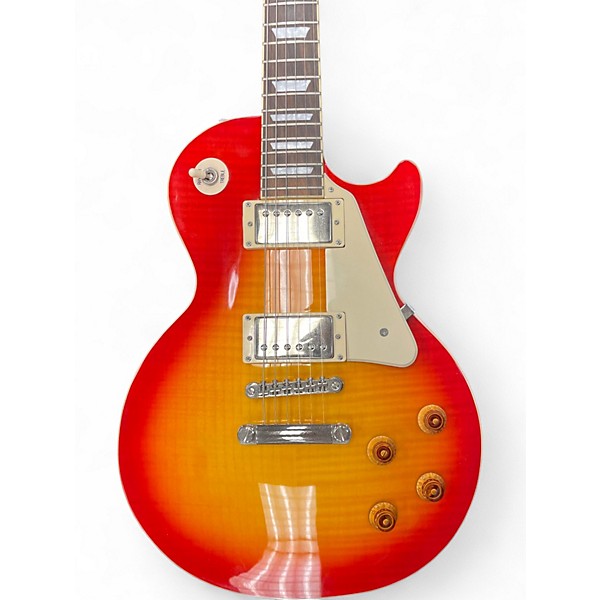 Used Epiphone Les Paul Standard Pro 2 Tone Sunburst Solid Body Electric Guitar