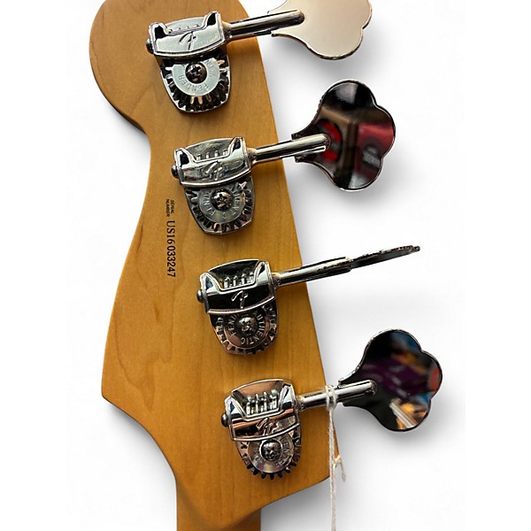 Used Fender American Standard Jazz Bass 2 Color Sunburst Electric Bass Guitar