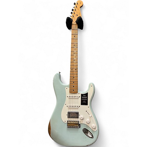 Used Fender Vintera 50s Stratocaster HSS Sonic Blue Solid Body Electric Guitar